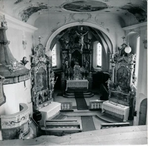 LECH c. 1960 -  Intérieur de Chapelle Autriche - NV 4813 - Picture 1 of 2