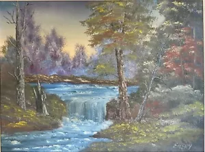 Rapids by Helen Emery - Original Oil Painting - Picture 1 of 3