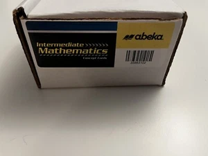 Abeka Intermediate Mathematics Concept Cards Math Algebra A Beka - New Open box - Picture 1 of 3