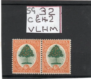 Südafrika 1926-27 6d. grün & orange sg 32 VLH.Neuwertig - Bild 1 von 2