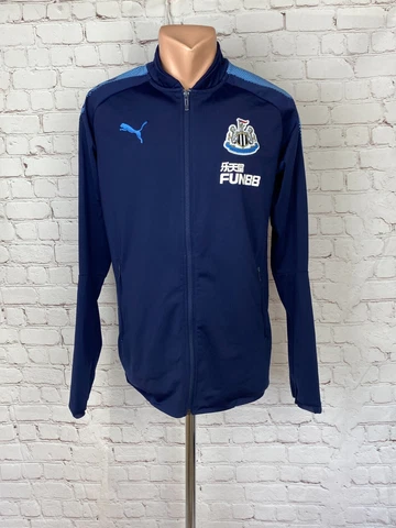 Football Jacket soccer Newcastle United Magpies Training 2017/2018 Puma Jersey M Cover