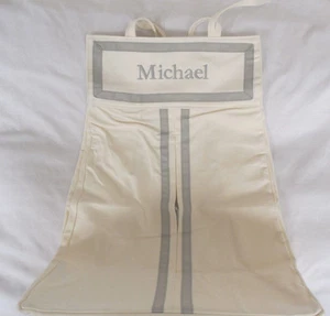 Pottery Barn Kids Gray Harper Diaper Holder Stacker Nursery Baby "Michael"  NWOT - Picture 1 of 3