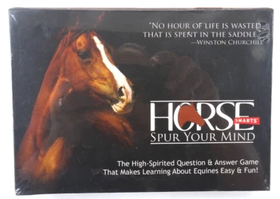 Horse Smarts Spur Your Mind Question & Answer Game 2011 FACTORY SEALED BOX - Image 1 of 2