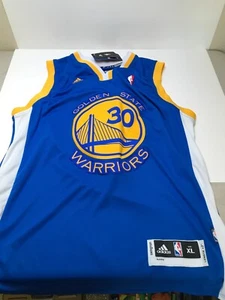 Maglia Stephen Curry Golden State Warriors Adidas Swingman Steph GSW Uomo XL NUOVA CON ETICHETTE - Foto 1 di 2