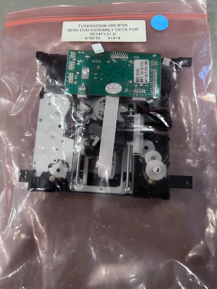 Conjunto de reproductor de DVD Seiki SE24GD01UK con PCB KTT10-HT 926-V00-870A Foto 1 de 1