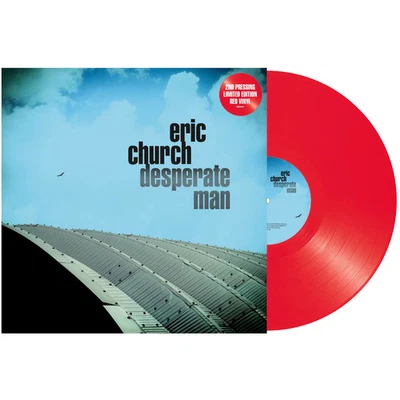 Eric Church - Desperate Man (Limited Edition, 180 Gram, Red Vinyl) (LP) - Image 1 of 3