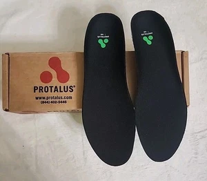 PROTALUS TE-100 Elite Stress Relief Shoe Insoles Men 8.5Black Green Polyurethane - Picture 1 of 2