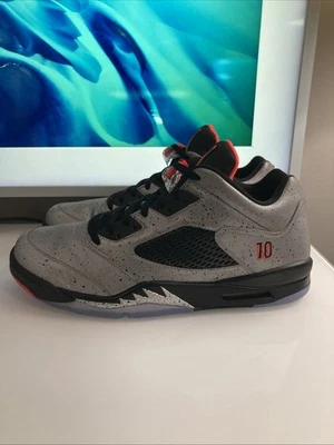 Nike Air Jordan 5 Retro Bajo Neymar Talla 14 846315-025 Alas Metálicas 3M LIMPIAS Foto 1 de 4