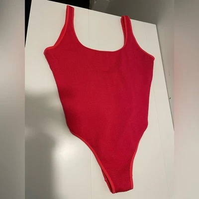 Traje de baño Abercrombie and Fitch for the Trevor Project Collab nuevo con etiquetas rosa arrugado 3X Foto 1 de 4