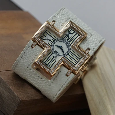 Cuarzo Roger Dubuis Follow Me F1685 diamante y oro rosa de 18 k años 2000 Foto 1 de 4