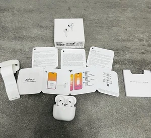 AirPods 4 Generazione ANC Cancellazione Attiva Del Rumore USB-C - Zdjęcie 1 z 6