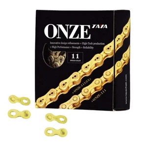 Onze-111 11 Speed Chain Ti Gold 120L - Picture 1 of 5