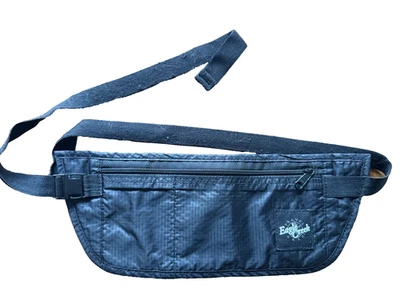 Cinto de dinheiro disfarçado Eagle Creek bolso escondido viagem preto - Imagem 1 de 3