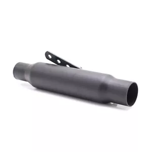 Motorcycle Universal Exhaust Pipe Muffler Silencer Black For Harley Cafe Racer - Picture 1 of 6
