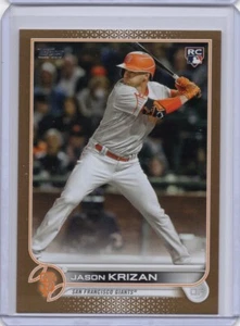 2022 Topps Update Jason Krizan Gold Rookie Card 0635/2022 - Picture 1 of 1