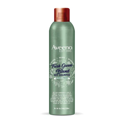 Champú seco en spray Aveeno Fresh Greens Blend sin sulfatos con romero, Foto 1 de 4