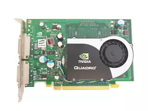 Graphic Video Card For HP NVIDIA QUADRO FX 370 256MB 64-Bit Dual DVI 454318-001 - Picture 1 of 5