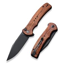 Civivi Cogent Button Lock Wood Folding Poket Knife C20038D-8 NO BOX