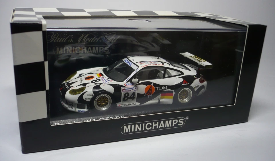 PORSCHE 911 GT3 RS LE MANS 2004 1:43 MINICHAMPS - Immagine 1 di 1