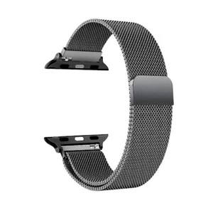 Apple Watch Band Stainless Steel 41mm GRAPHITE Milanese Loop - Zdjęcie 1 z 2