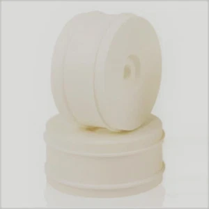 Par De Llantas Color Marfil Blanco Crema Para Modelos En Escala 1/8 NANDA MODEL - Imagen 1 de 1