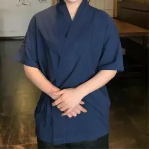 Happi Sushi Chef Coat Serving Short Kimono Sushi Chef Jacket Hotel Uniform Hot - Picture 1 of 10