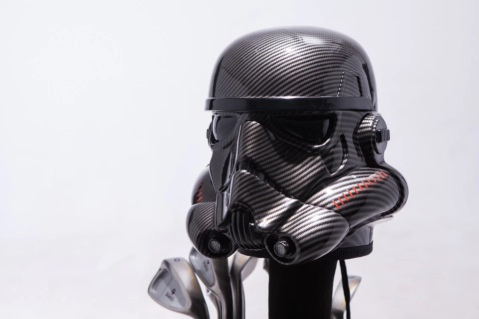 Carbon Fiber Painted StarWars Stormtrooper 460cc Golf Headcover