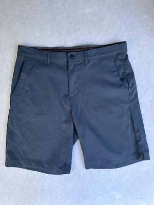 Pantalones Cortos Jachs Frente Plano Rendimiento 34 Agarre Cómodo Cintura Elastizados Gris Pizarra Foto 1 de 4