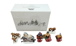 Dept 56 #58406 The Fire Brigade of London Town Set Heritage Village Accessory - Picture 1 of 5