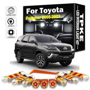 Canbus Car LED Interior Map Dome Light Kit For Toyota Fortuner MK1 MK2 2005-2024 - Picture 1 of 9
