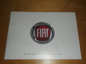 Fiat Warranty and Service Book, Brand New Blank Book (G) - Picture 1 of 4