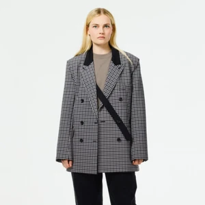 Tibi Double Faced Menswear Check Double Breasted Blazer, size 8 - Picture 1 of 13