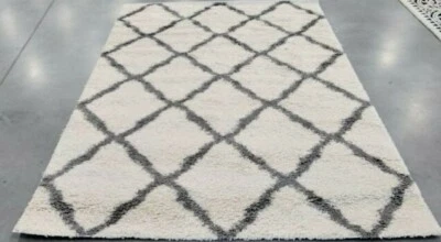 Alfombra Mancha Trasera Marfil/Gris 6' X 9', Precio Reducido 1172702361 SGD257F-6 Foto 1 de 4