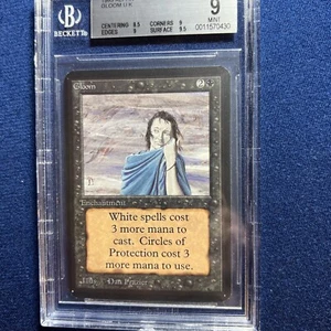 MTG Alpha Gloom U K BGS 9 MINT (9.5 surface) 1993 - Picture 1 of 2