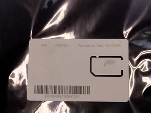 Pusta karta SIM 4G LTE WCDMA GSM Nano Micro Mini do T-Mobile nigdy nie aktywowana - Zdjęcie 1 z 7