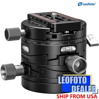 Leofoto G20 3D Geared Head with QR Plate Tripod Head for Camera - Image 1 of 4