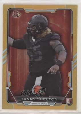 2015 Bowman Rookies Orange Rainbow Foil /299 Danny Shelton #12 RC - Image 1 of 2