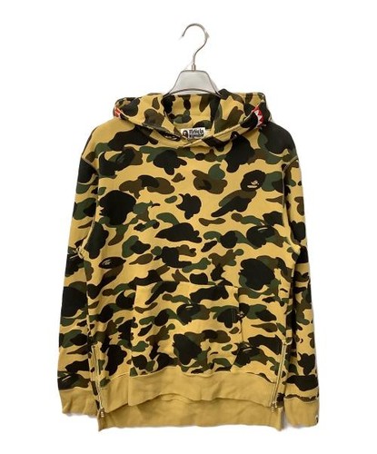 A BATHING APE (BAPE) Felpa con cappuccio squalo