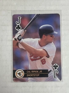 1992 U.S. Playing Card Co. Baseball Aces Jack of Clubs Cal Ripken Jr. Orioles - Picture 1 of 2