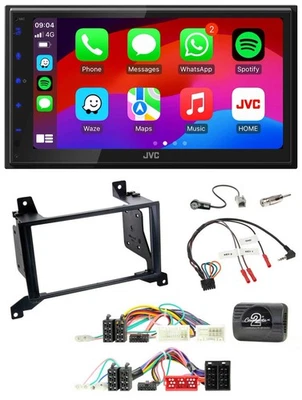 JVC Bluetooth 2DIN Lenkrad DAB USB Autoradio für Hyundai Santa Fe CM 2009-2012 - Bild 1 von 4