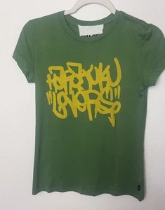 Harajuku Lovers T-Shirt "Luxurious" Print Gr. Small grün - Bild 1 von 5