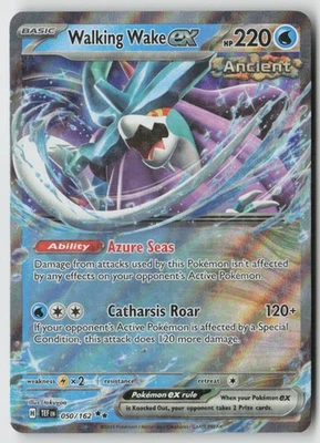 Walking Wake ex - 050/162 - SV05: Temporal Forces Holofoil- PTCG - Image 1 of 2