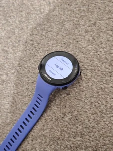 Garmin Forerunner 45S GPS-Laufuhr - irisblaues Gehäuse *Armbandhalterung defekt* - Bild 1 von 9