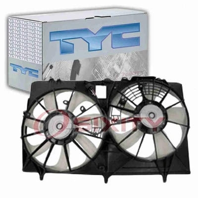 Conjunto de ventilador condensador y radiador doble TYC para Toyota Sienna 2011-2016 3,5 L fo Foto 1 de 4
