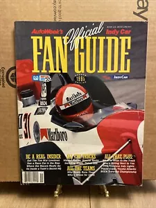 Vintage 1995 Autoweek's offizieller Indy Auto Fan Guide mit Barcode ohne Etikett - Bild 1 von 9