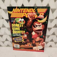Nintendo Power NOV 1994 VOL 66 Donkey Kong Country Demon’s Crest Poster & Cards