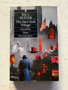 Paul Auster Signed 1st Edition New York Trilogy Omnibus Hardcover RARE Autograph - Picture 1 of 9
