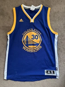 Stephen Curry Adidas Swingman Jersey - Kids Large - Golden State Warriors - Picture 1 of 4