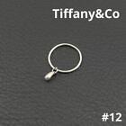Tiffany&Co #1 %26Co Teardrop Shizuku Ring Silver Japanese Size