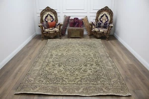 Alfombra persa decorativa, alfombra persa de gran tamaño, alfombra de diseño de cocina de 6,8 x 9,8 pies - Imagen 1 de 10